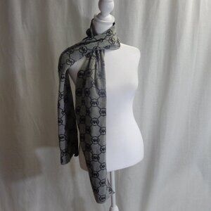 Michael Kors Black/Gray Scarf